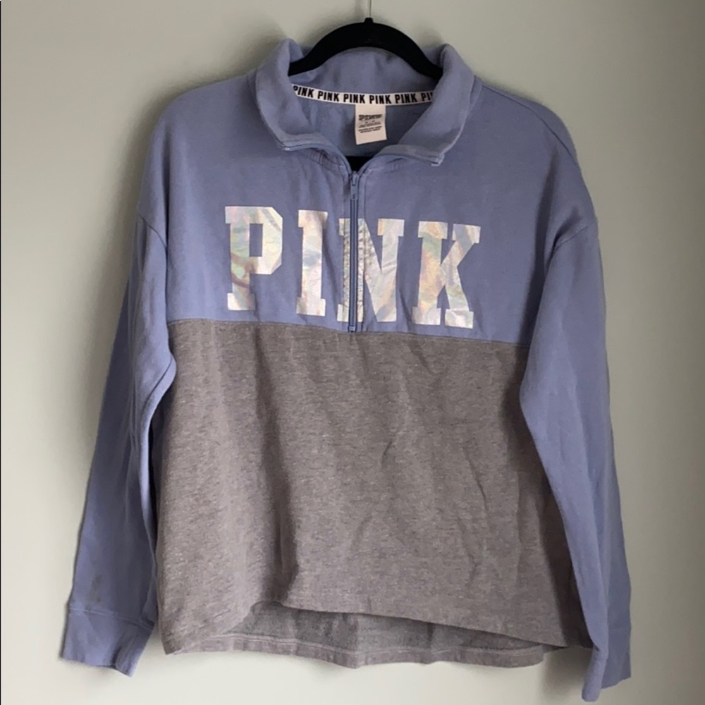 PINK Quarter zip Sweatshirt